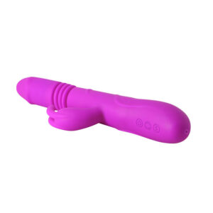 High Tech-Ward Rabbit Up & Down-Silikon, 12 Geschwindigkeiten, Wiederaufladbar · Vibratoren (Bild 3)