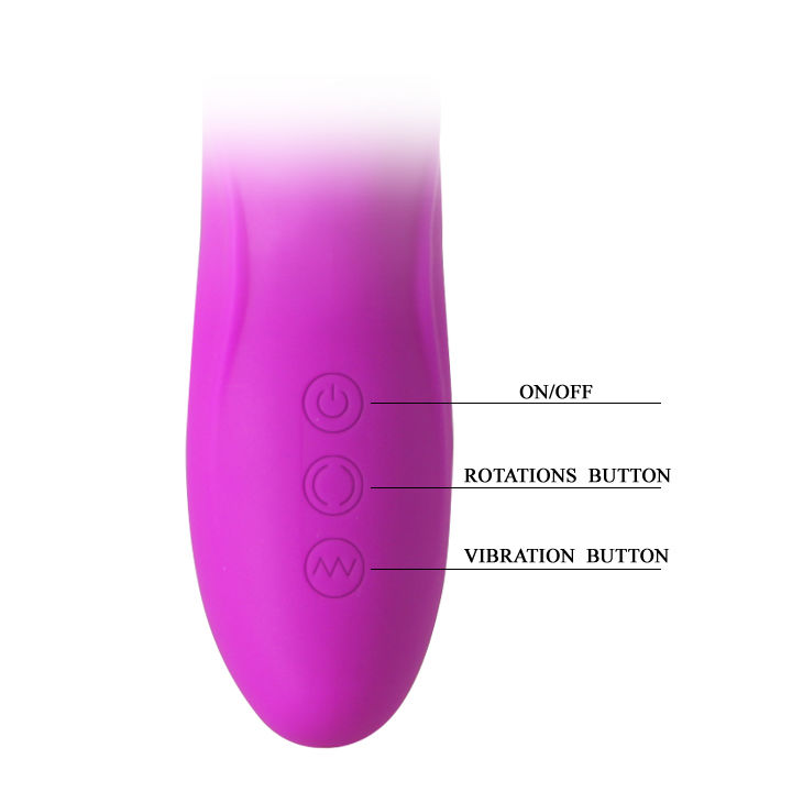 High Tech-Ward Rabbit Up & Down-Silikon, 12 Geschwindigkeiten, Wiederaufladbar · Vibratoren (Bild 6)