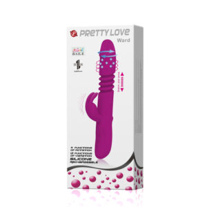 High Tech-Ward Rabbit Up & Down-Silikon, 12 Geschwindigkeiten, Wiederaufladbar · Vibratoren (Bild 8)