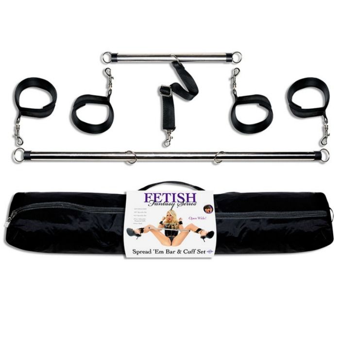 Fetish Fantasy Series-Spread ‚em mit Handgelenken · Spielzeug aus Glas & Metall (Bild 3)