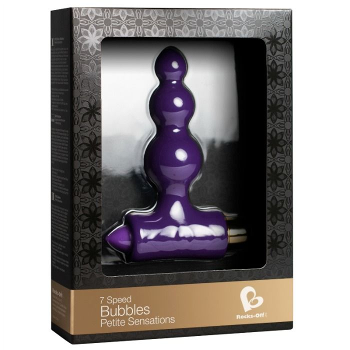 Rocks-Stimulator anal mit kleinen Blasen – Flieder-Silikon, 3 Geschwindigkeiten · Sextoys (Bild 2)