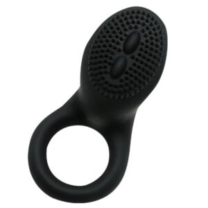 For Him-Cobra Ring Vibrator Schwarz-Silikon · Vibratoren (Bild 4)