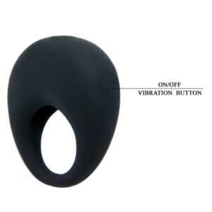 For Him-Trap Ring Vibrator Schwarz-Silikon · Vibratoren (Bild 6)