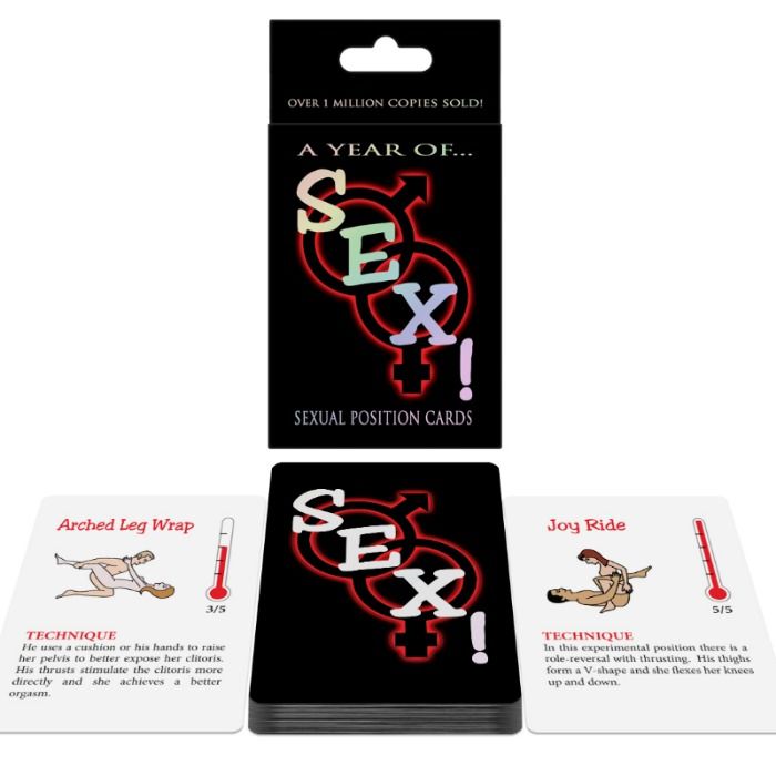 Kheper Games-Sexstellungskarten Ein Jahr voller...Sex!