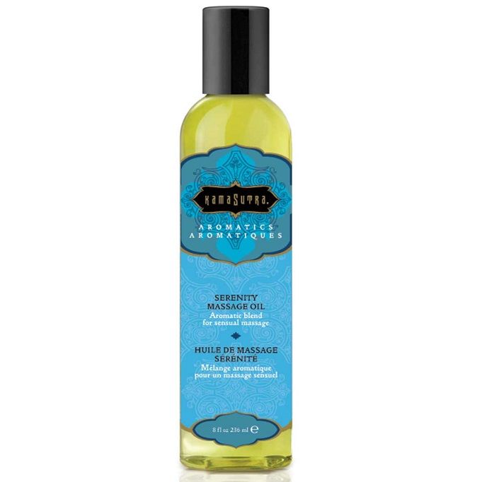 Kamasutra Cosmetics-Serenity Massageöl 236ML · Kosmetika & Aphrodisiaka