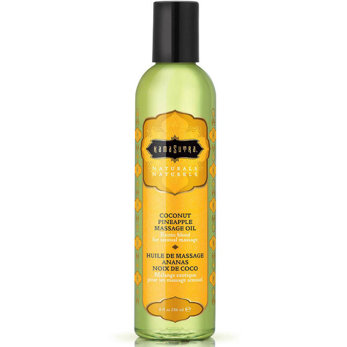 Kamasutra Cosmetics-Naturals Piña Colada Massageöl 236 ml
