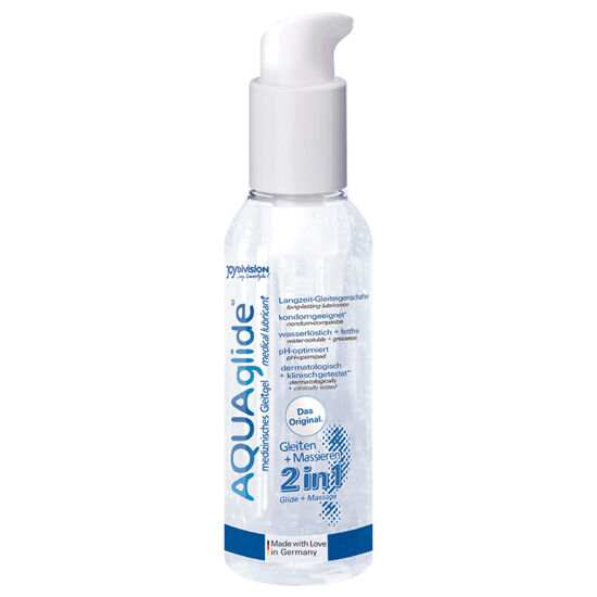 Joydivision Aquaglide-Gleitgel Massage 2 in 1 125ML · Kosmetika & Aphrodisiaka