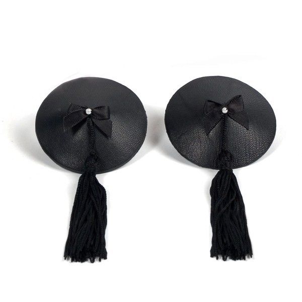 Bijoux Burlesque Pasties-Burlesque Black Decke · Sexy Damen-Dessous (Bild 3)