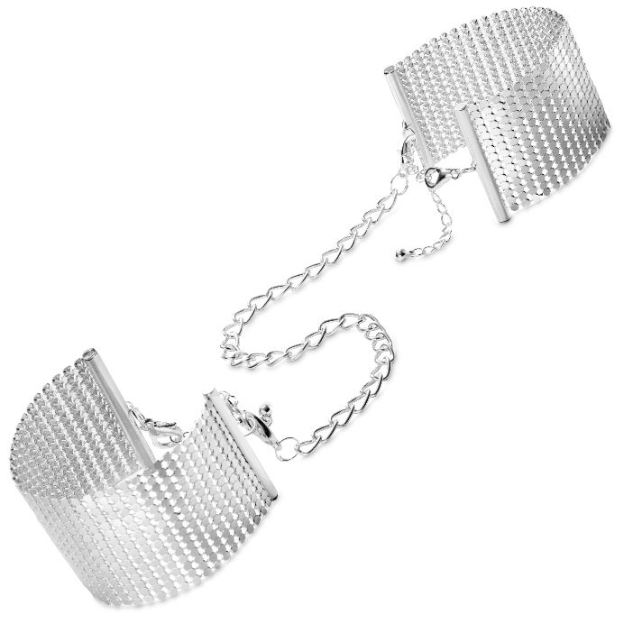 Bijoux Desire Metallique-Désir Métallique Metall-Handschellen Silber