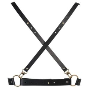 Bijoux Maze-X Harness Schwarz-Polyurethan