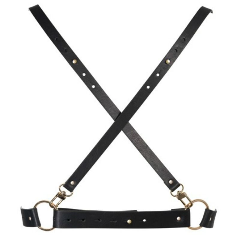 Bijoux Maze-X Harness Schwarz-Polyurethan