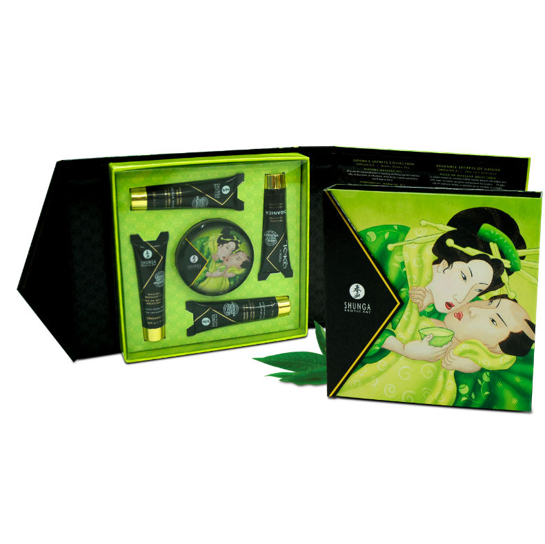 Shunga Kits-Geheimnis Geisha Tea Kit Grün Organic · Süßigkeiten & Geschenke (Bild 2)