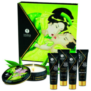 Shunga Kits-Geheimnis Geisha Tea Kit Grün Organic · Süßigkeiten & Geschenke