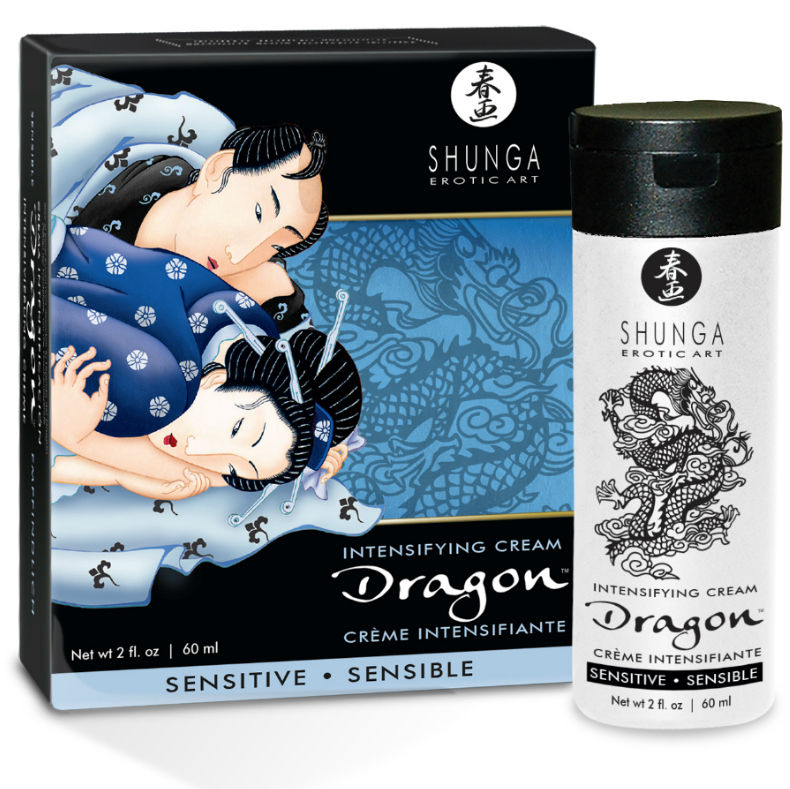 Shunga Aphrodisiacs-Dragon Sensitive Creme für Paare · Kosmetika & Aphrodisiaka