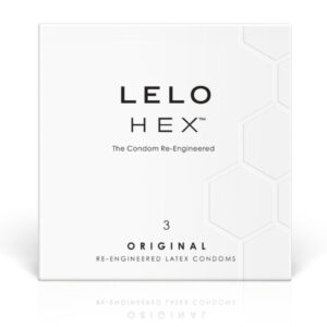 Lelo-Hex 3 Stk.-Lactice Kondome Box · Kondome