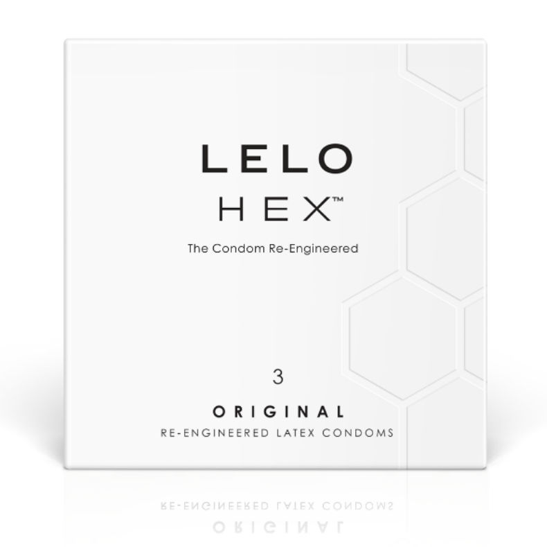 Lelo-Hex Kondom-Box 3 Stk.-Latex