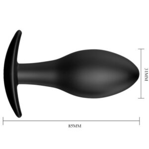Anal Toys-Analplug Silikon Anchor 8.5 Cm Schwarz · Sextoys (Bild 5)