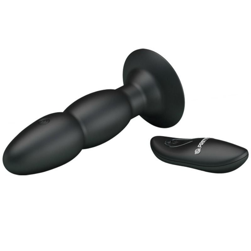 Remote Control-Plug Vibrator Rotierend mit Fernbedienung-Silikon, 3 · Vibratoren (Bild 7)