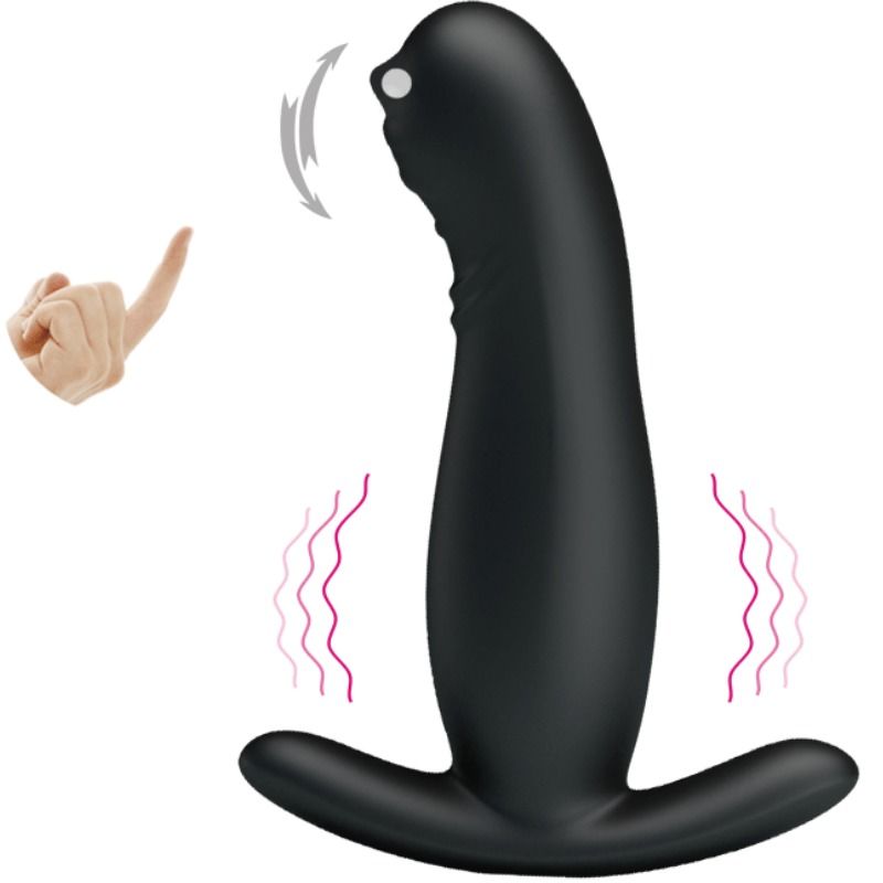 Anal Toys-Stimulator Prostata mit Vibration-Silizium, 7 Geschwindigkeiten · Sextoys (Bild 10)