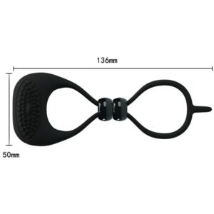 For Him-Doppelring für Penis und Hoden-Silikon · Sextoys (Bild 6)