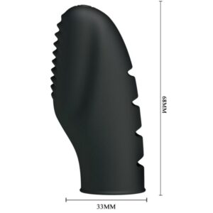 Fun Toys-Flirt Stanford Vibrator Schwarz-Silikon eingeben · Vibratoren (Bild 5)