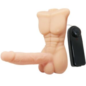 Baile For Him-Temptation Bigger Man mit Vibration-TPR, Fernbedienung · Vibratoren (Bild 2)