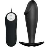 Remote Control-Analplug aus Silikon, Penisform und 12 Modi · Sextoys