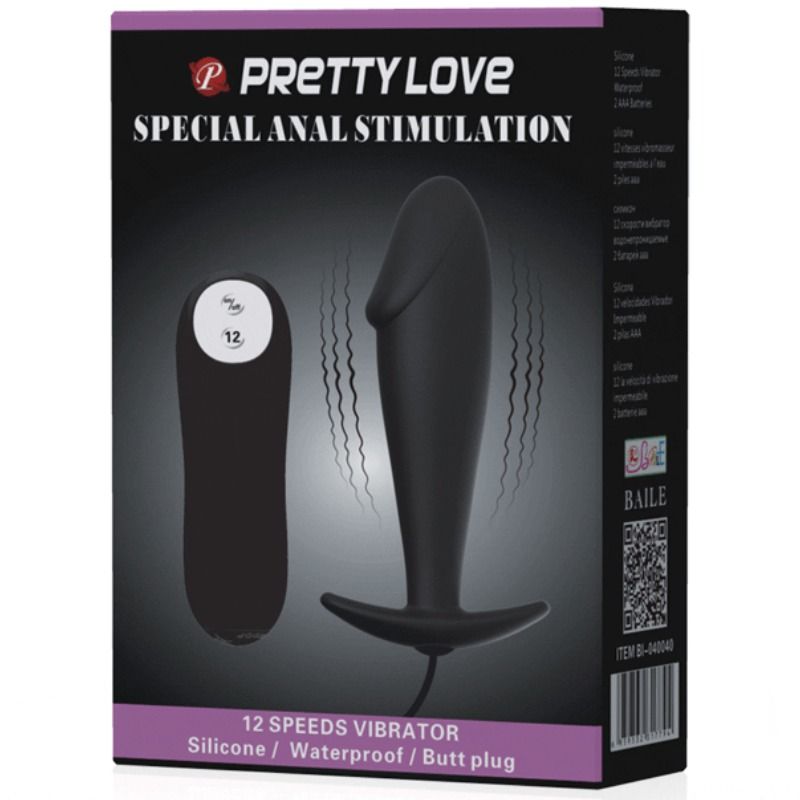 Remote Control-Analplug aus Silikon, Penisform und 12 Modi · Sextoys (Bild 7)