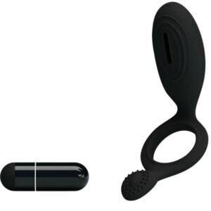 For Him-Ethel Ring Vibrator mit Stimulator-Silikon · Sextoys (Bild 2)