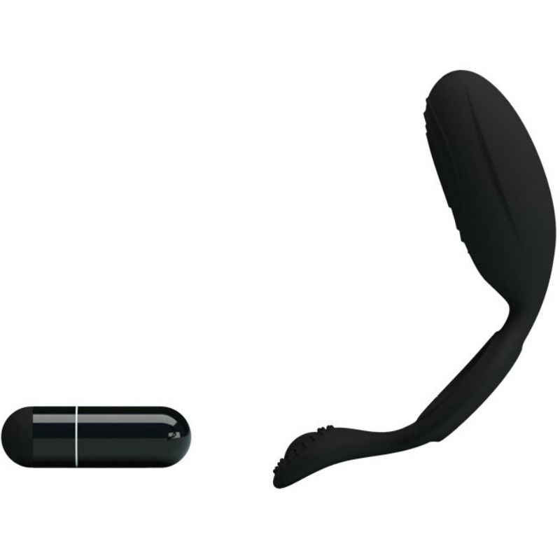 For Him-Ethel Ring Vibrator mit Stimulator-Silikon · Sextoys (Bild 3)