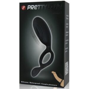 For Him-Ethel Ring Vibrator mit Stimulator-Silikon · Sextoys (Bild 10)