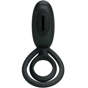 For Him-Esther Ring Vibrator mit Stimulator Klitoris-Silikon · Sextoys (Bild 2)