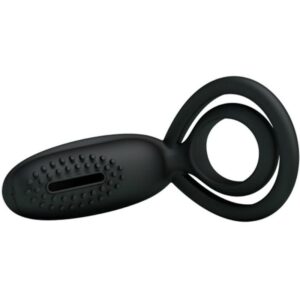 For Him-Esther Ring Vibrator mit Stimulator Klitoris-Silikon · Sextoys (Bild 4)