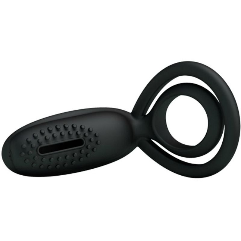 For Him-Esther Ring Vibrator mit Stimulator Klitoris-Silikon · Sextoys (Bild 4)