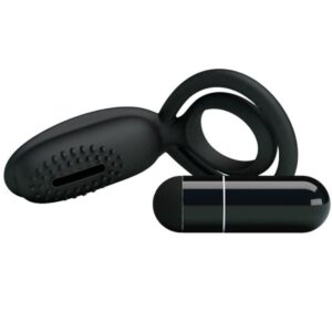 For Him-Esther Ring Vibrator mit Stimulator Klitoris-Silikon · Sextoys (Bild 7)