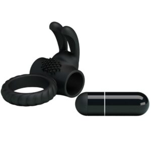 For Him-Eudora Vibrationsring mit Stimulator-Silikon, Wasserdicht · Vibratoren (Bild 8)