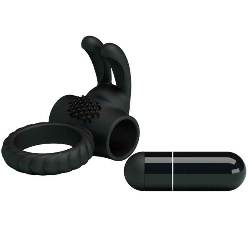 For Him-Eudora Vibrationsring mit Stimulator-Silikon, Wasserdicht · Vibratoren (Bild 8)