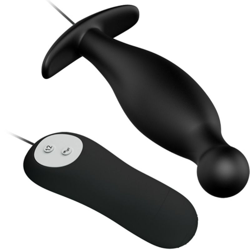 Remote Control-Analplug Silikon 12 Modi Vibration · Sextoys (Bild 3)