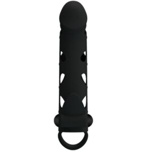 For Him-Penishülle Silikon mit Vibration 15.2 Cm-Waterproof · Sextoys (Bild 7)