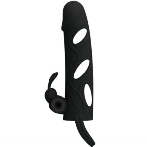 For Him-Penishülle Silikon Vibration 14 cm 1.0-Waterproof · Sextoys