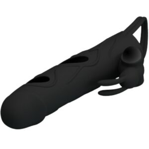 For Him-Penishülle Silikon Vibration 14 cm 1.0-Waterproof · Sextoys (Bild 3)