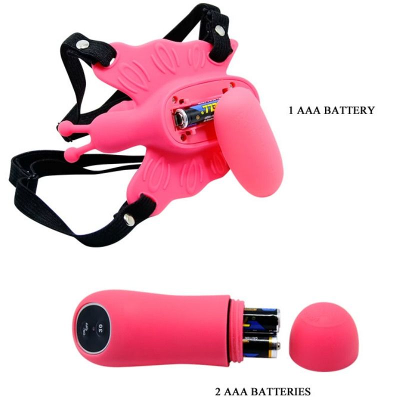 Baile Stimulating-Ultra Leidenschaft Harness mit Fernbedienung, Schmetterling · Vibratoren (Bild 2)
