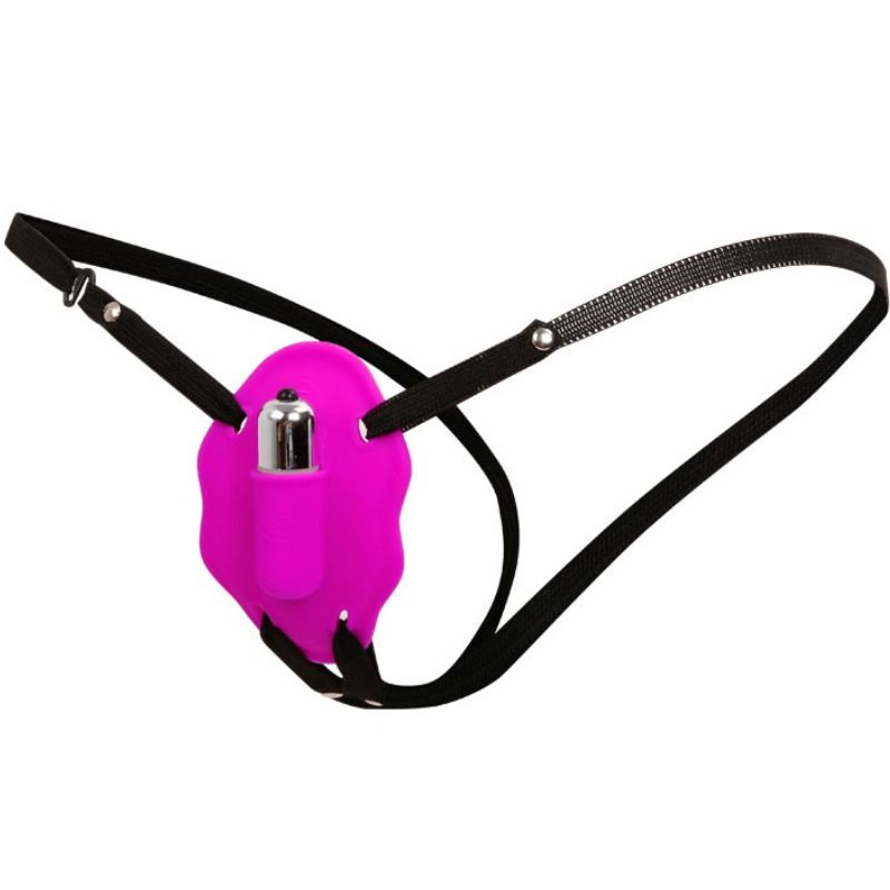 Baile Stimulating-Love Rider Harness mit Vibration-Silikon · Vibratoren