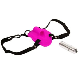 Baile Stimulating-Love Rider Harness mit Vibration-Silikon · Vibratoren (Bild 5)