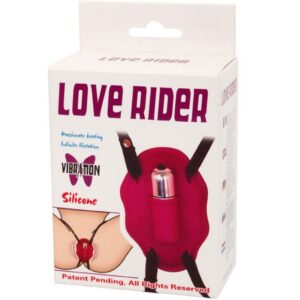Baile Stimulating-Love Rider Harness mit Vibration-Silikon · Vibratoren (Bild 9)