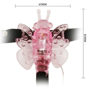 Baile Stimulating-Harness Einstellbar mit Schmetterling Vibrator Multigeschwindigkeit-TPR · Vibratoren (Bild 5)