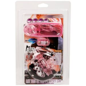 Baile Stimulating-Harness Einstellbar mit Schmetterling Vibrator Multigeschwindigkeit-TPR · Vibratoren (Bild 8)
