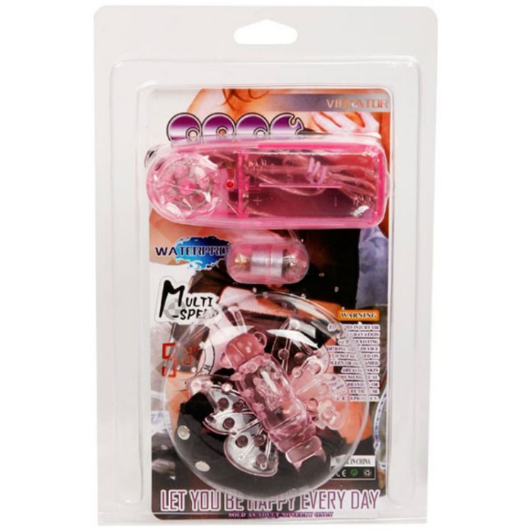 Baile Stimulating-Harness Einstellbar mit Schmetterling Vibrator Multigeschwindigkeit-TPR · Vibratoren (Bild 8)
