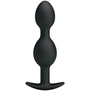 Anal Toys-Analkugeln Silikon 12.5 Cm Schwarz · Sextoys