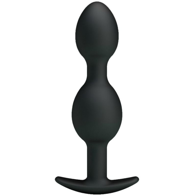 Anal Toys-Analkugeln Silikon 12.5 Cm Schwarz · Sextoys
